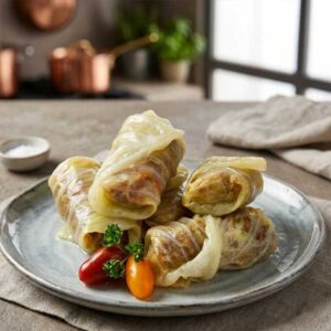 Beef stuffed cabbage rolls frozen 1kg