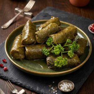 Dolma grape leaves stuffed with beef frozen 1kg