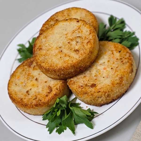 Tender Pangasius Fish and Curd Cutlets